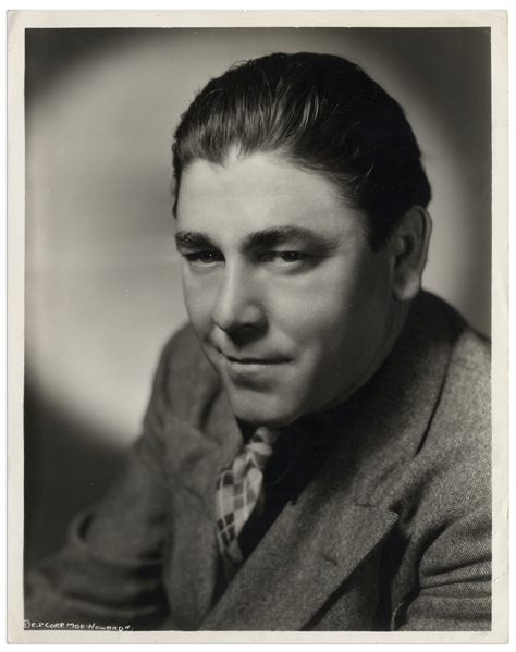 Moe Howard Personally Owned 8'' x 10'' Glossy Publicity Photo From the 1930s -- Very Good Condition 